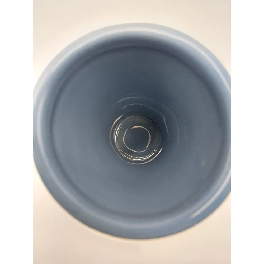 Chive.ca Modern Ceramic Soy Sauce Dispenser Cruet Shoyu Bottle Blue Gray
